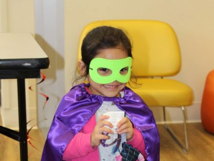 There are super heroes among us…Holiday Heroes holds super hero party at La Rabida