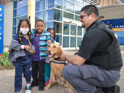 La Rabida Introduces a New Therapy Dog Program for the Outpatient Clinic